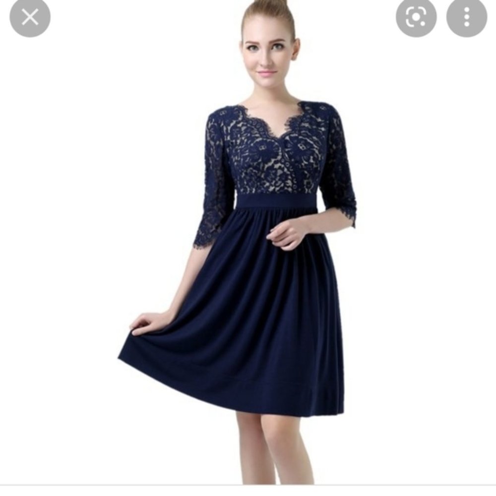 Phistic Adela Fit and flare lace dress - NWT!